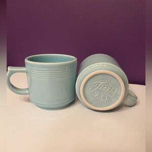 Fiesta stacking mugs